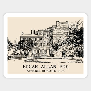 Edgar Allan Poe National Historic Site Sticker